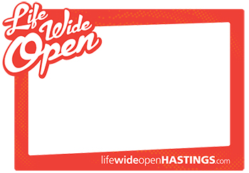 Life Wide Open Photo Frame Graphics