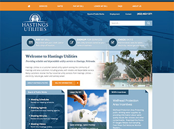 Hastings Utilities Website