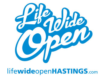 'Life Wide Open' Logo [Blue]